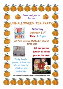 Unhalloween poster NN3 2HT