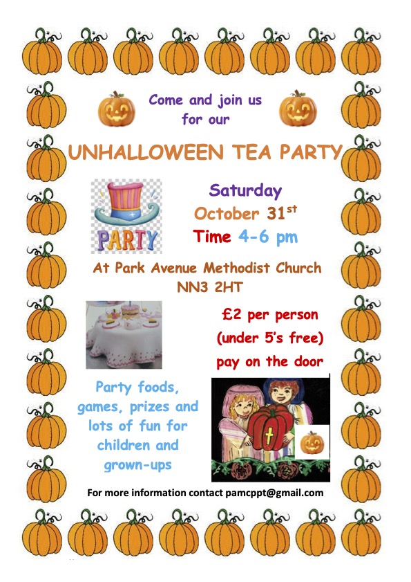 Unhalloween poster NN3 2HT