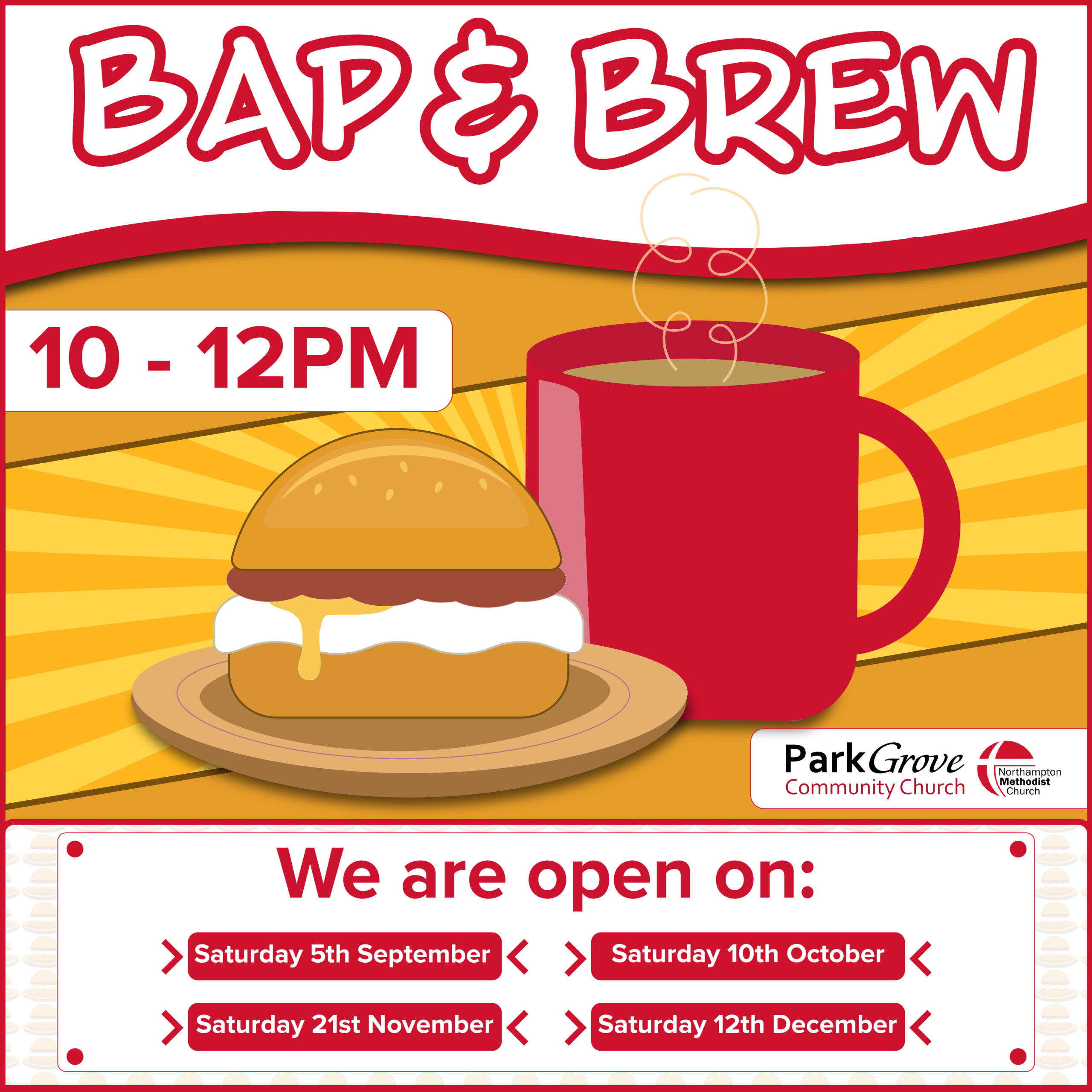 Sept onwards Bap & Brew SM-08